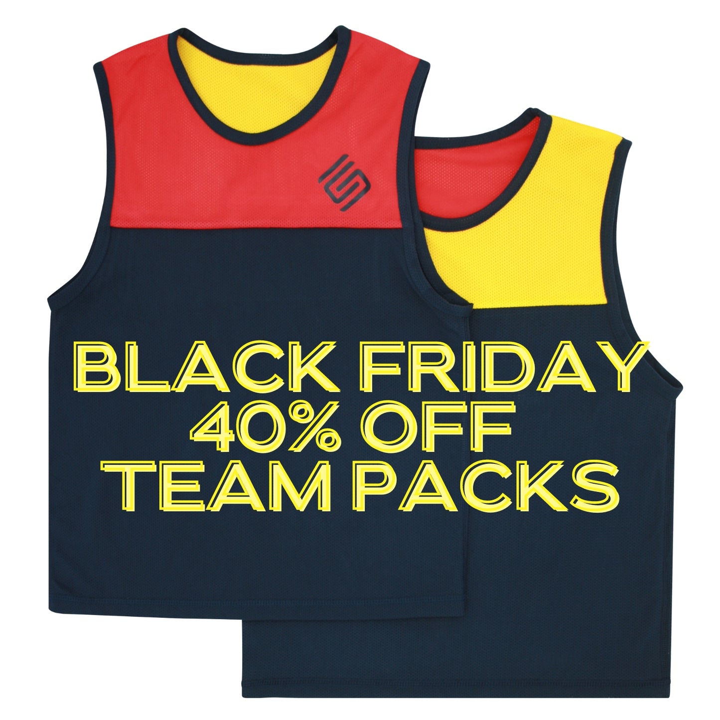 Red & Yellow Reversible Training Jersey