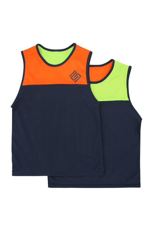 Orange & Green Reversible Training Jersey